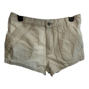Free People White Shorts